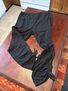Black Drawstring Lounge Pants